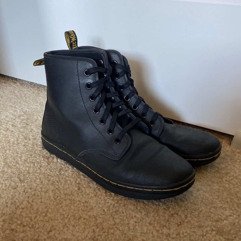 RARE greasy suede shoreditch dr martens boots
